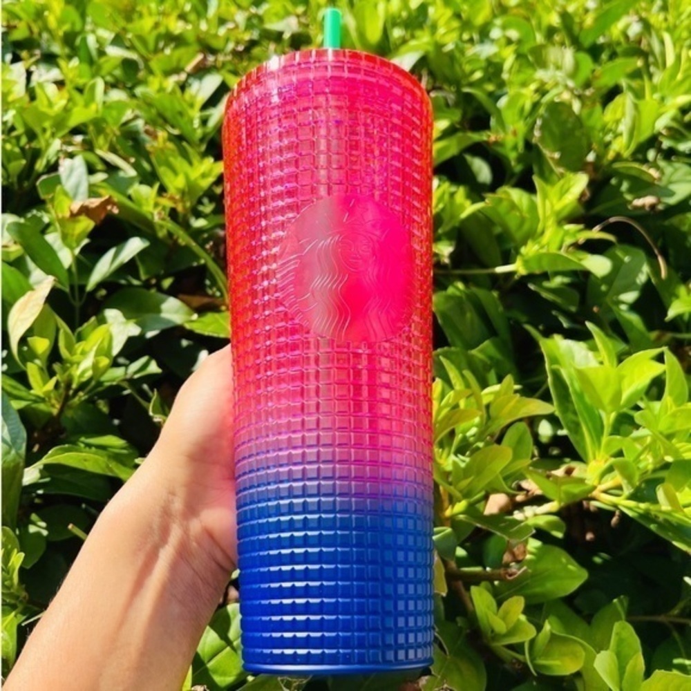 Starbucks Watermelon Grid